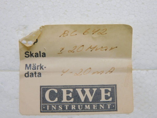 CEWE INSTRUMENT RC642 NSMP
