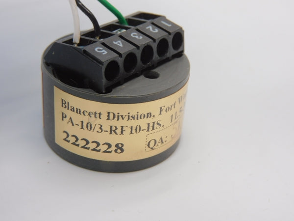 BLANCETT DIVISION PA-10/3-RF10-HS 222228 11.5-30VDC NSNP