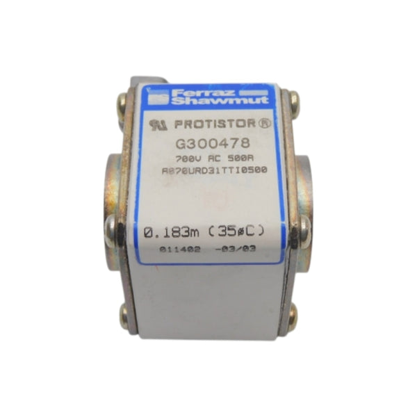 FERRAZ SHAWMUT 6.9URD32TTF1000 690VAC 1000A (0.0735M) NSNP