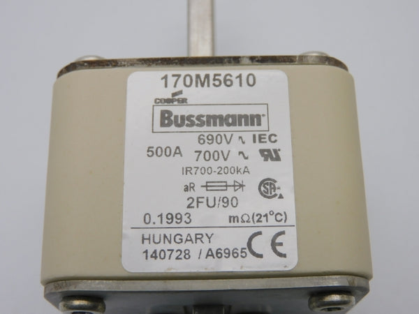 BUSSMANN 170M5610 700V 500A (0.1993M) NSNP