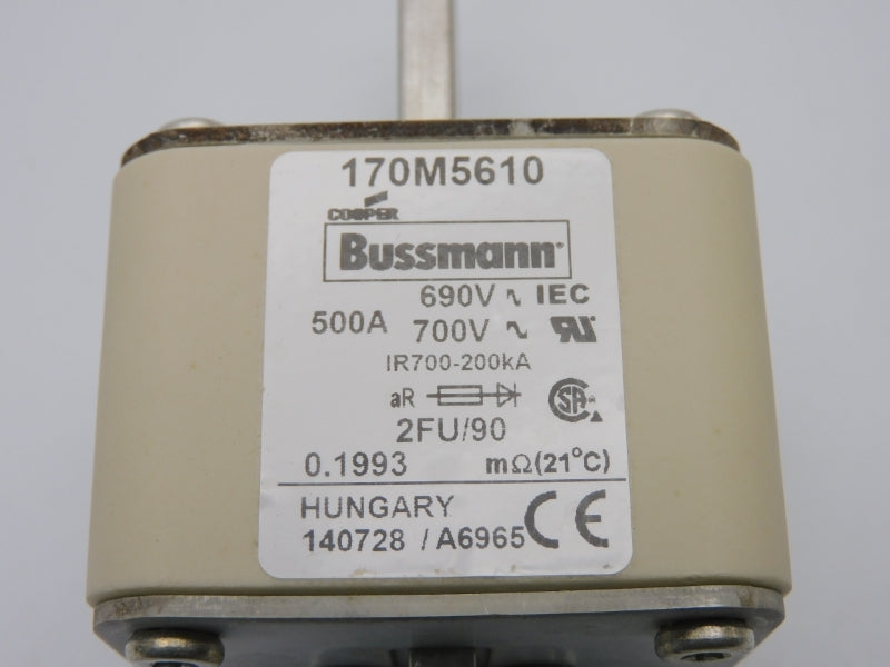 BUSSMANN 170M5610 700V 500A (0.1993M) NSNP