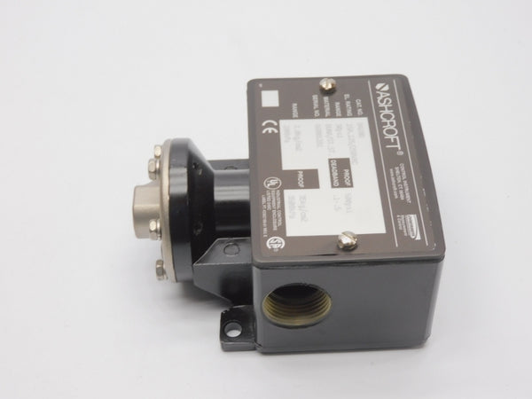 ASHCROFT B420B 125/250VAC 15A 30PSI NSMP