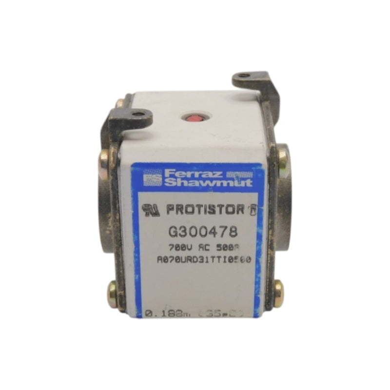 FERRAZ SHAWMUT A070URD31TTI0500 G300478 700VAC 500A (AS PICTURED) NSNP
