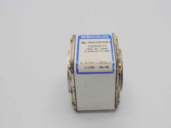 FERRAZ SHAWMUT 6.9URD32TTF1000 S300074 690VAC 1000A (0.074M) NSNP