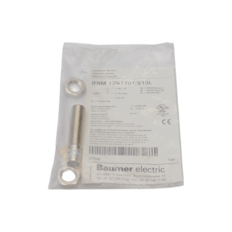 BAUMER ELECTRIC IFRM12N1701/S13L 12-30VDC NSMP