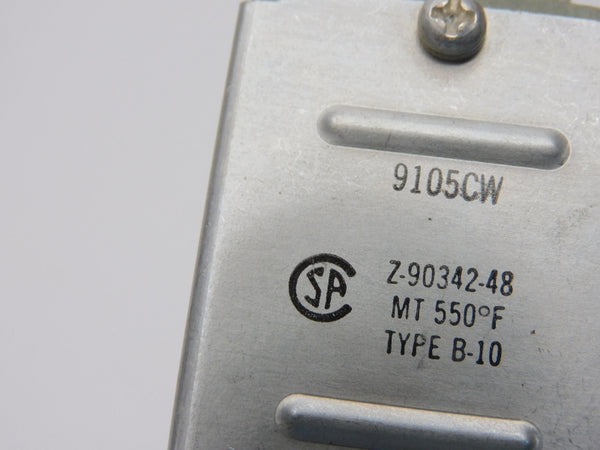ROBERTSHAW B-10 250VAC 20A NSNP