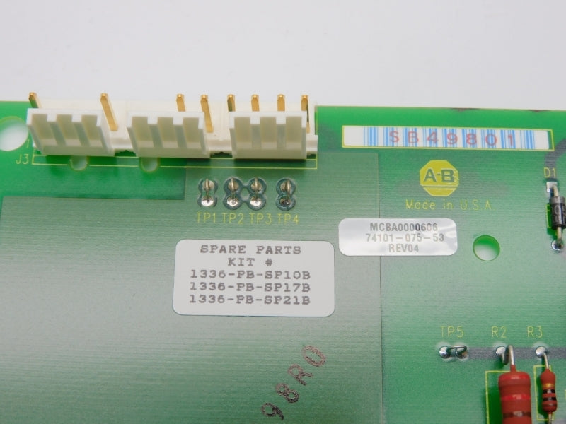 ALLEN BRADLEY 1336-PB-SP21B SER. B REV. 04 460V NSMP