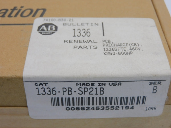 ALLEN BRADLEY 1336-PB-SP21B SER. B REV. 04 460V NSMP