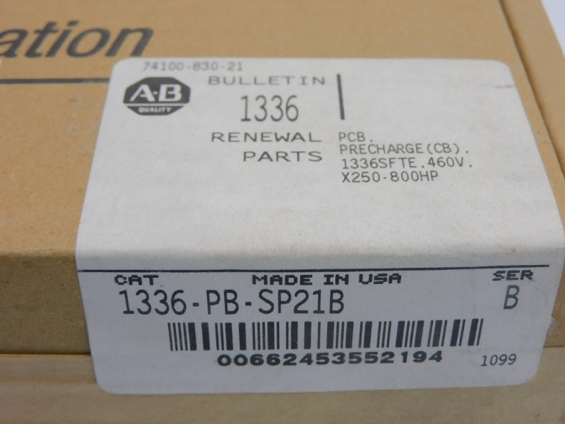 ALLEN BRADLEY 1336-PB-SP21B SER. B REV. 04 460V NSMP