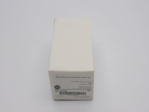 ALLEN BRADLEY 800T-PB16B SER. T (WH) NSFS