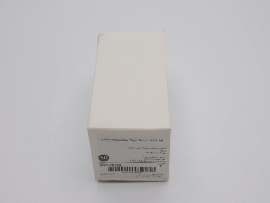 ALLEN BRADLEY 800T-PB16B SER. T (WH) NSFS