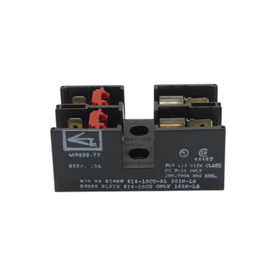 FUSE BLOCK MA632-77 600V 30A NSNP