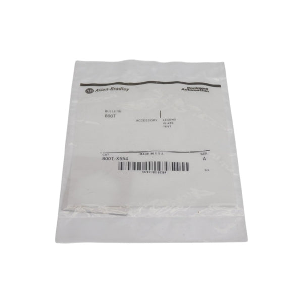 ALLEN BRADLEY 800T-X554 SER. A NSMP