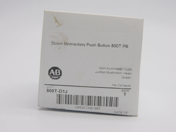 ALLEN BRADLEY 800T-D1J SER. T (WH) NSMP