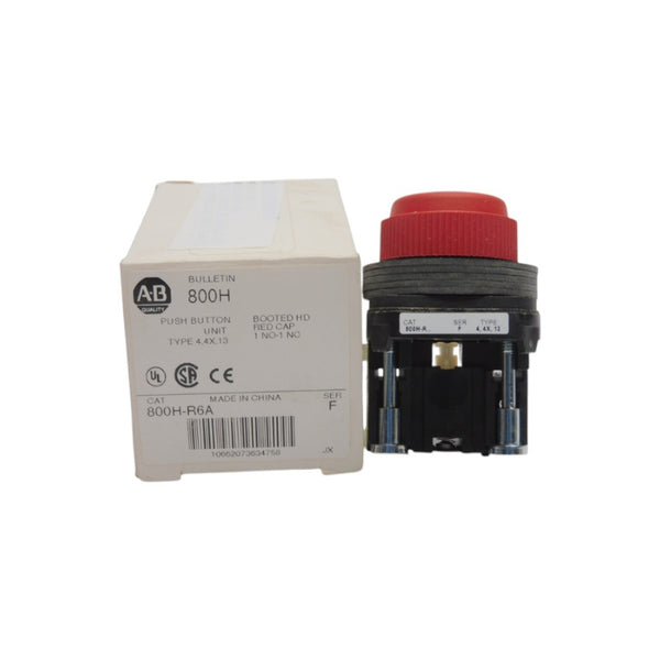 ALLEN BRADLEY 800H-R6A SER. F (AS IS) (WH) NSMP