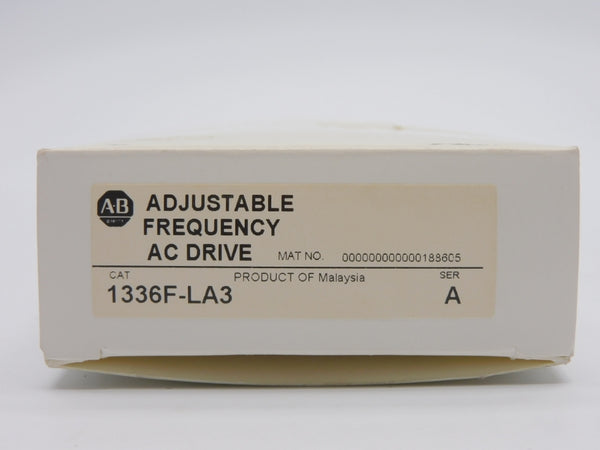 ALLEN BRADLEY 1336F-LA3 SER. A REV. 02 (WH) NSMP