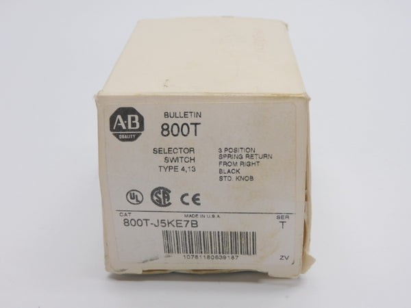 ALLEN BRADLEY 800T-J5KE7B SER. T (WH) NSMP