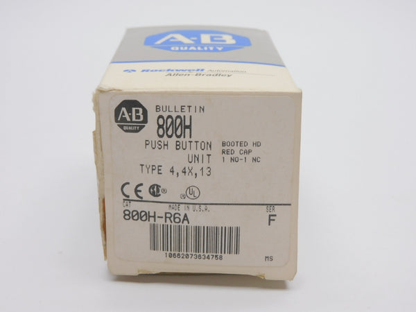 ALLEN BRADLEY 800H-R6A SER. F (GY/BL) NSMP