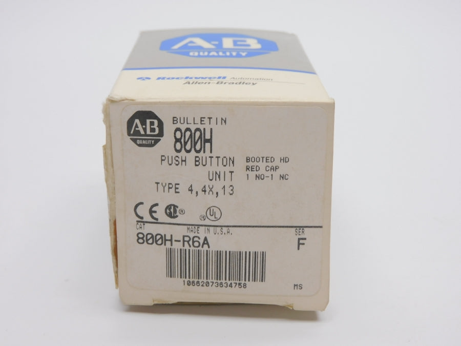 ALLEN BRADLEY 800H-R6A SER. F (GY/BL) NSMP