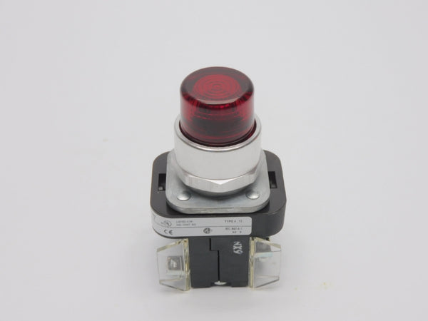 ALLEN BRADLEY 800T-QBH24R SER. T 24VAC/DC (WH) NSMP