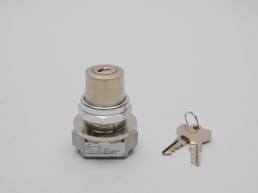 ALLEN BRADLEY 800T-H3103 SER. U (WH) NSMP