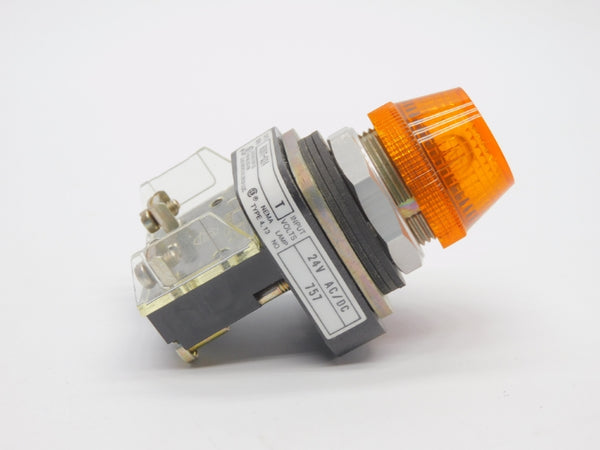 ALLEN BRADLEY 800T-Q24A SER. T 24V (BK/YL) NSMP