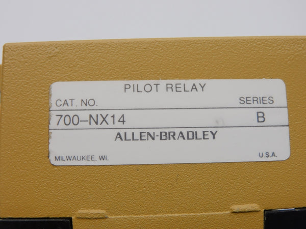 ALLEN BRADLEY 700-NX14 SER. B (WH) NSMP