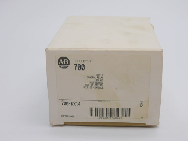 ALLEN BRADLEY 700-NX14 SER. B (WH) NSMP