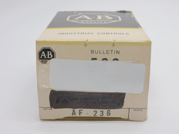 ALLEN BRADLEY AF-236 110/115-120V (AS PICTURED) (BK/YL) NSMP