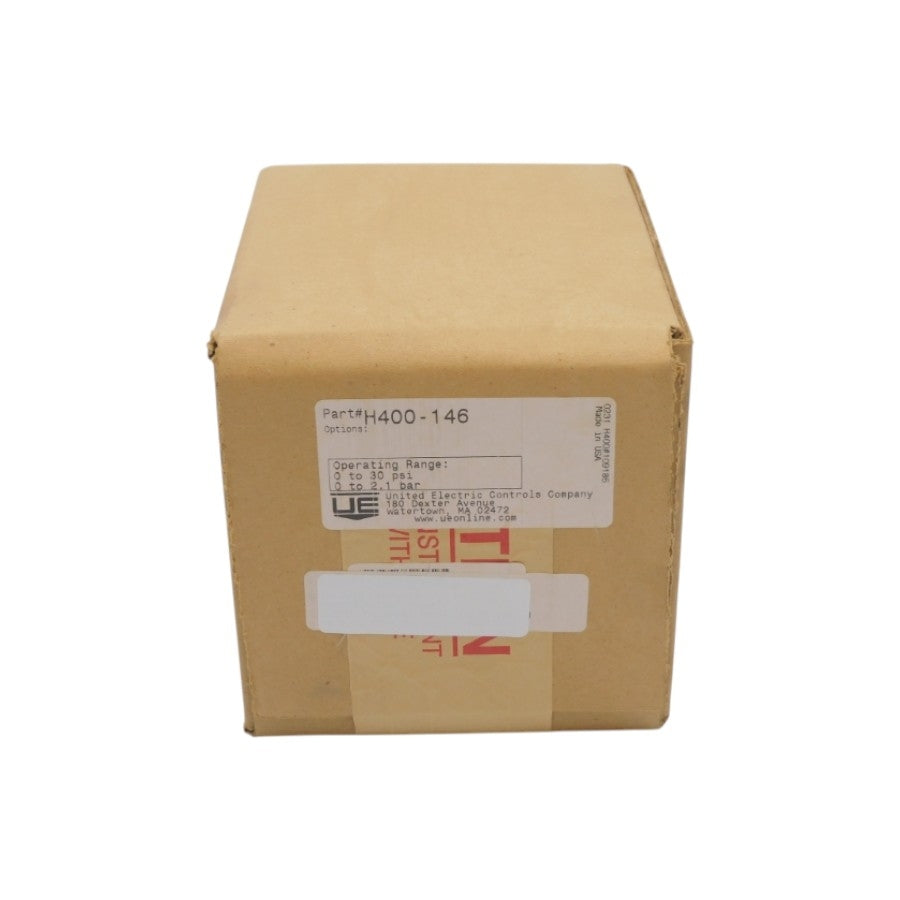 UNITED ELECTRIC H400-146 0-30PSI NSFS