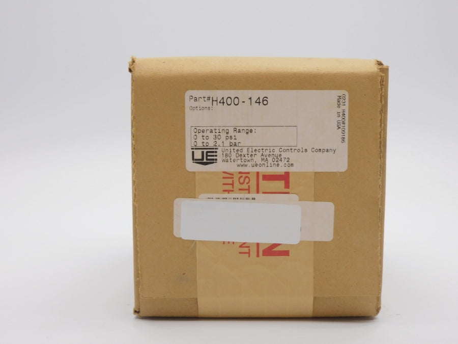 UNITED ELECTRIC H400-146 0-30PSI NSFS