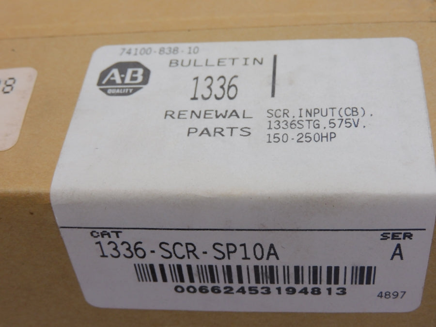 ALLEN BRADLEY 1336-SCR-SP10A SER. A 575V (BR/WH) NSMP