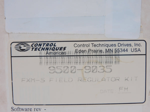 CONTROL TECHNIQUES 9500-9035 FXM-5 480V 10/20A NSMP