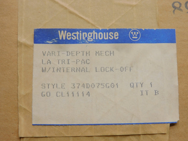 WESTINGHOUSE 374D075G01 (NO ACCESSORIES) NSMP
