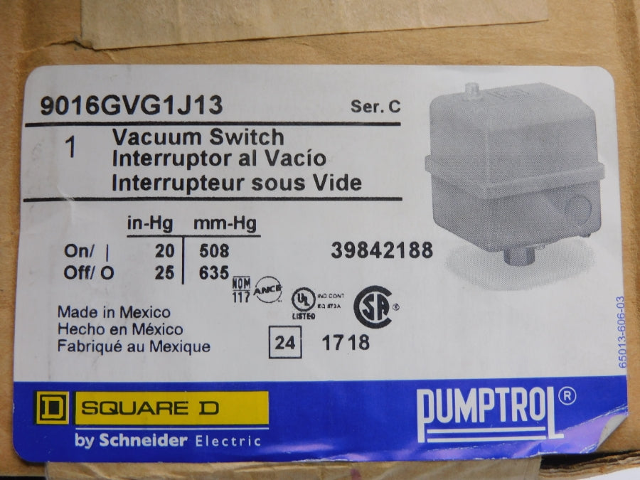 SQUARE D 9016GVG1J13 SER. C 460/575V NSMP