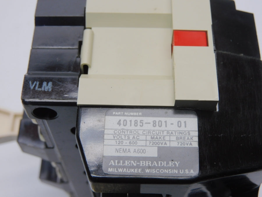 ALLEN BRADLEY 40185-801-01 120-600VAC (BR/YL) NSMP