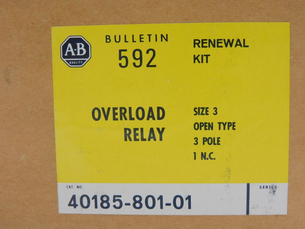 ALLEN BRADLEY 40185-801-01 120-600VAC (BR/YL) NSMP