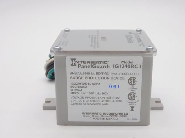 INTERMATIC IG1240RC3 120/240VAC NSMP