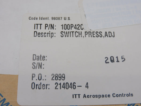 ITT 100P42C3 NSFS