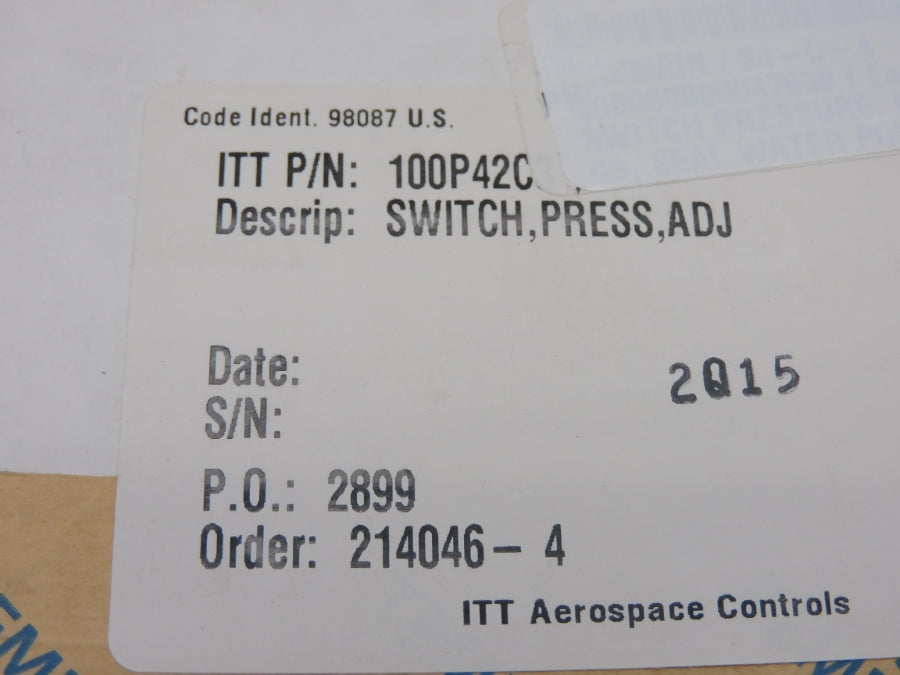 ITT 100P42C3 NSFS