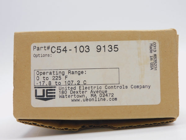 UNITED ELECTRIC C54-103 480VAC 15A NSMP