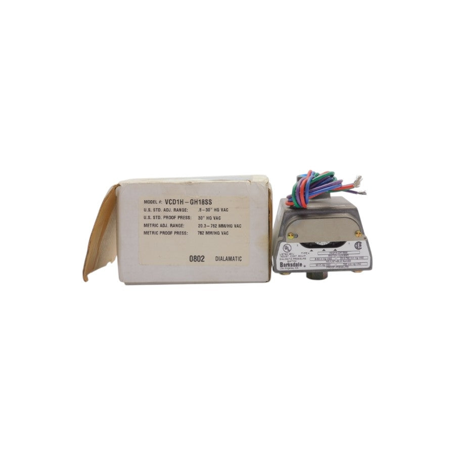BARKSDALE VCD1H-GH18SS NSMP