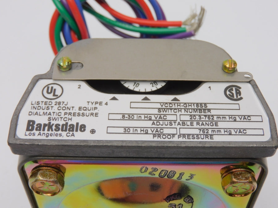 BARKSDALE VCD1H-GH18SS NSMP