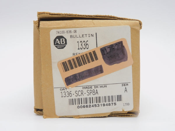 ALLEN BRADLEY 1336-SCR-SP8A SER. A (BR/WH) NSMP
