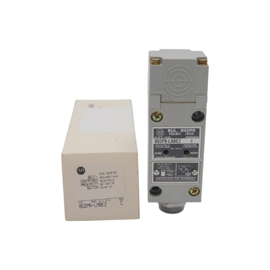 ALLEN BRADLEY 802PR-LABE2 SER. C 60-132VAC 1A (WH) NSMP