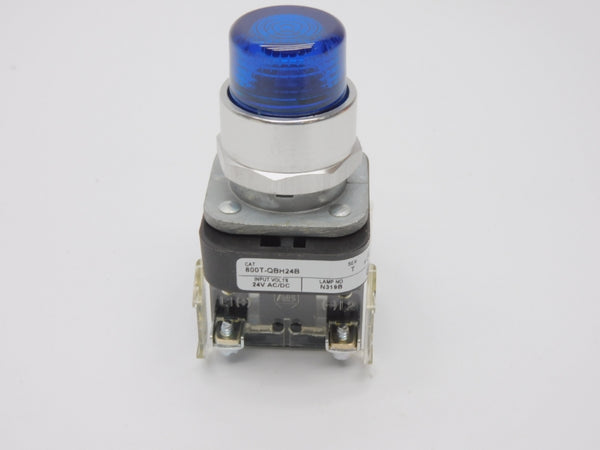 ALLEN BRADLEY 800T-QBH24B SER. T 24V (WH) NSMP