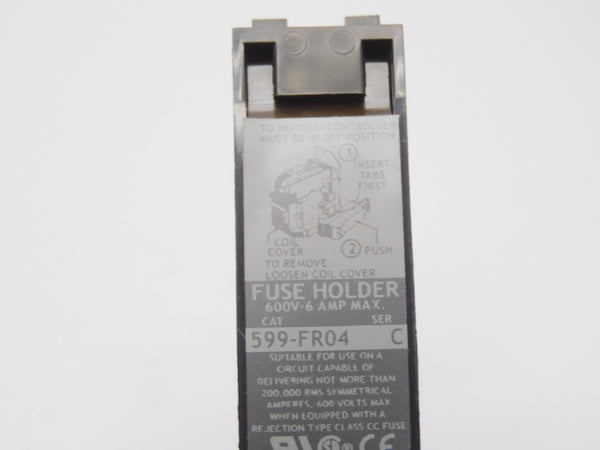 ALLEN BRADLEY 599-FR04 SER. C 600V 6A (WH) NSMP