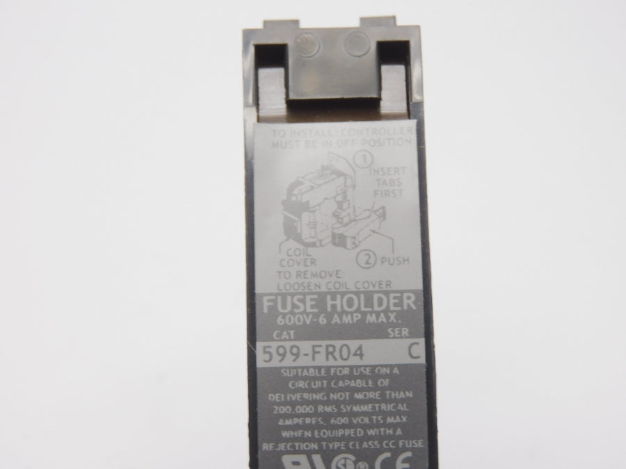 ALLEN BRADLEY 599-FR04 SER. C 600V 6A (WH) NSMP