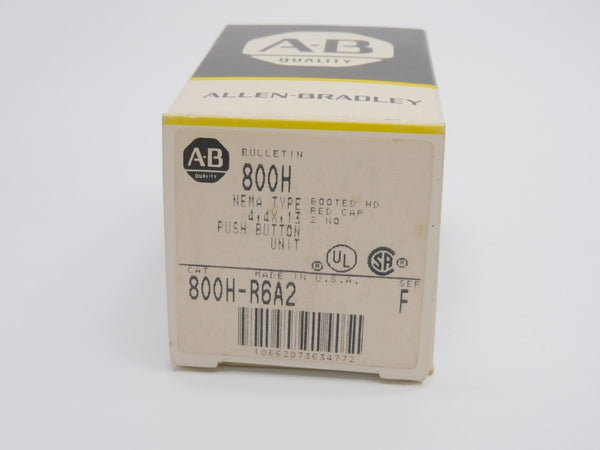 ALLEN BRADLEY 800H-R6A2 SER. F (BK/YL) NSMP