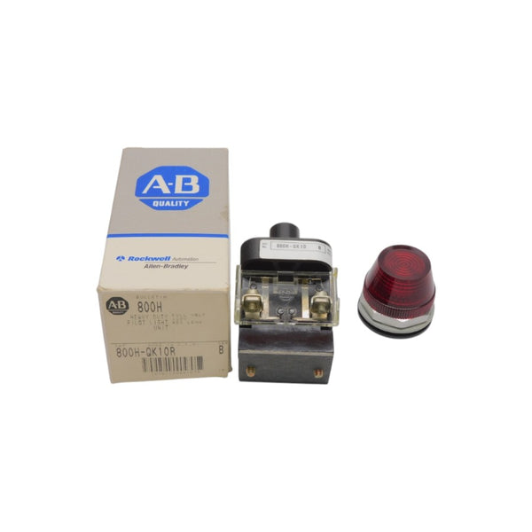 ALLEN BRADLEY 800H-QK10R SER. B 120V (GY/BL) NSMP